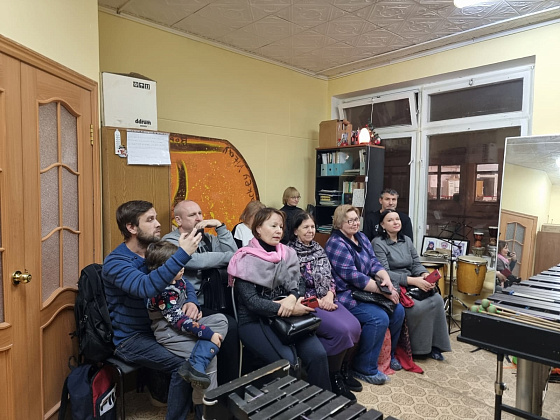 Концерт-зачёт прошёл в классе ударных инструментов